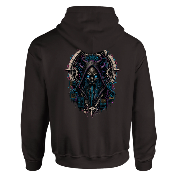 "Sigil the Cyber Sage" Pullover Hoodie | The Weaver’s Threshold